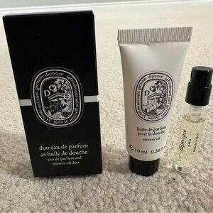 Diptyque Shower Oil Dup Brand New set in box! 10ml body wash and 2ml GWP gift